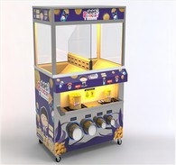 Suuri kuumailmapopcorn-neppari